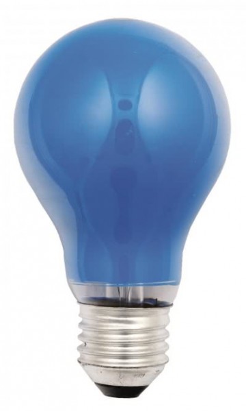 Scharnberger Glühlampe 40W 230V E27 blau