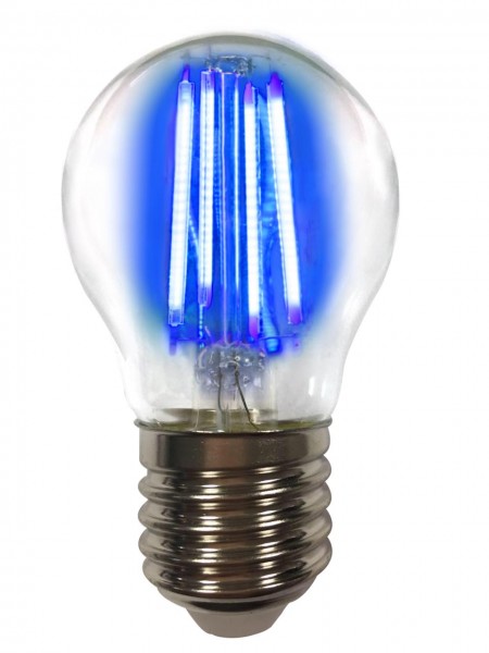 LIGHTME LED-Tropfenlampe 4W blau LM85315